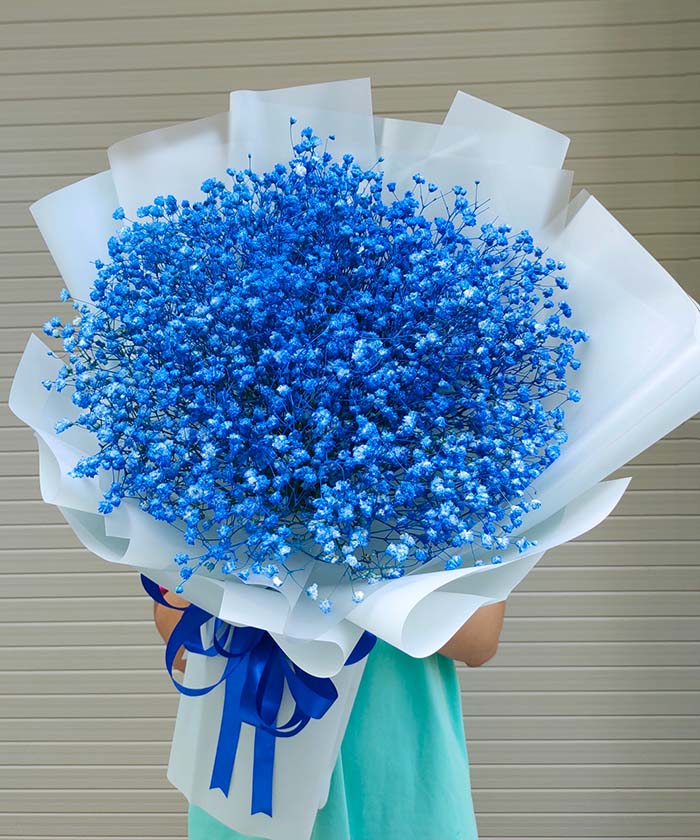 bo hoa baby xanh bb151