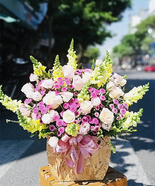 lang hoa sinh nhat dep