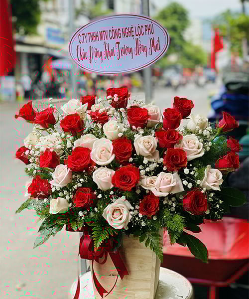 lang hoa sinh nhat dep