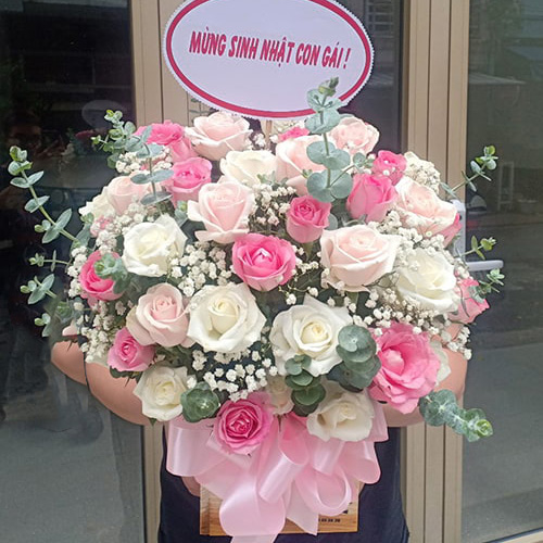 lang hoa sinh nhat dep
